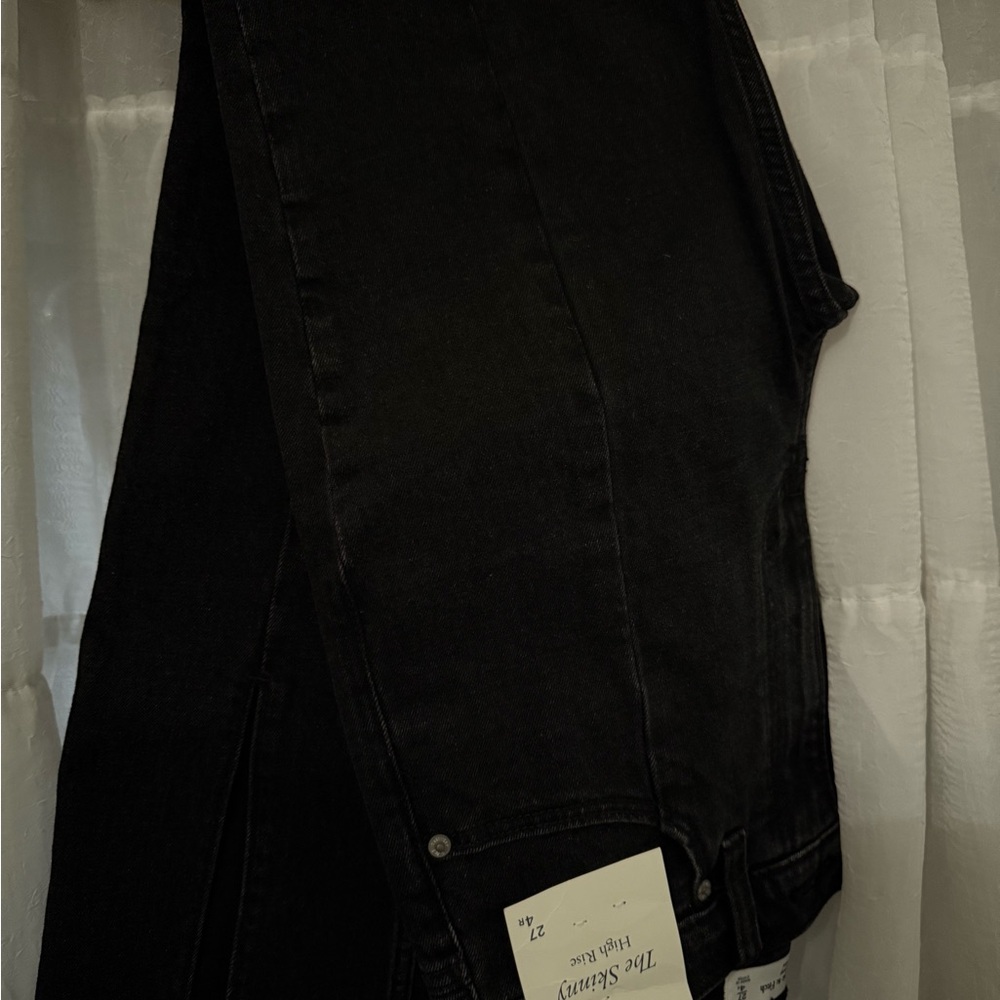 Abercrombie & Fitch Women's High Rise Jeans - Black